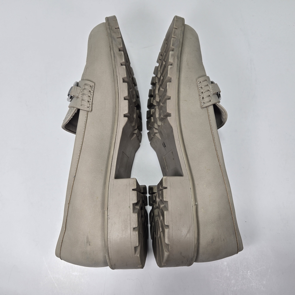 Dolce Vita Claudia Chunky Beige Horsebit Penny Loafers w/ Silver Accent Size 10 - Picture 7 of 14